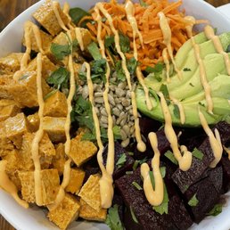 Vegan tofu bowl Vegan tofu bowl