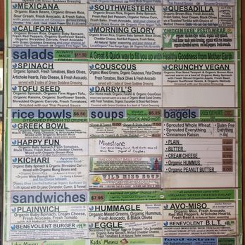 Fudenjuce - Menu 2020 - Vegetarian Near Me - Nevada City, California