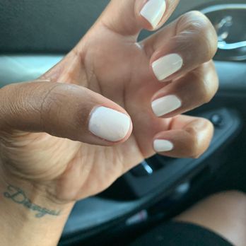 Adore Nail Spa - Gel smudged on my thumb, what professional business let's someone leave like this?!? - Nail Salons Near Me - Riverside, California