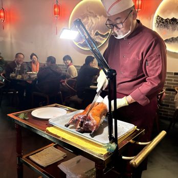 Imperial Treasure - Watching the Master chef carved the Peking duck was amazing. The carving was really precise, and all that was left was the bones. - Chinese Near Me - Palo Alto, California