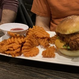 Hot DAMN Chicken sandwich