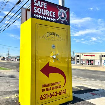Safe Source USA NY - Look for the BIG yellow safe - The largest inventory of safes in New York! - Safe Stores Near Me - Farmingdale, New York Safe Source USA NY - Look for the BIG yellow safe - The largest inventory of safes in New York! - Safe Stores Near Me - Farmingdale, New York