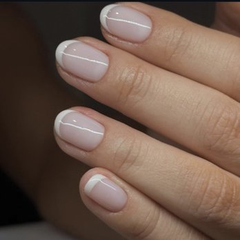 Nails With Jazz - I've never gotten more compliments on a french tip like I did with this one. - Nail Technicians Near Me - Glendale, California Nails With Jazz - I've never gotten more compliments on a french tip like I did with this one. - Nail Technicians Near Me - Glendale, California