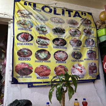 Fonda Lolita - The announcement with kind of meals. - Mexican Near Me - Guanajuato, GUA Fonda Lolita - The announcement with kind of meals. - Mexican Near Me - Guanajuato, GUA
