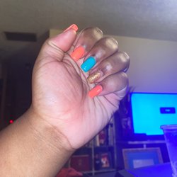 Glamor Nails & Tan - Full set w/gel
