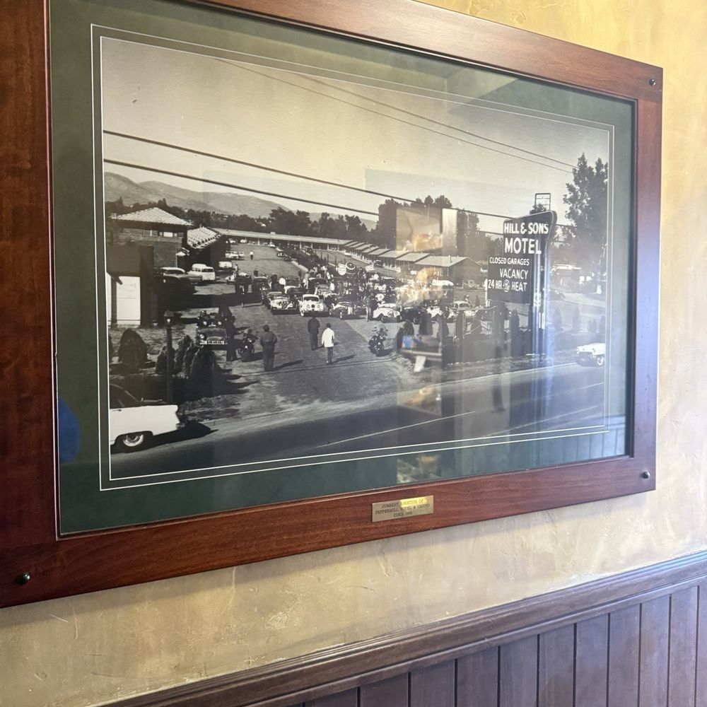 Clary's Bar & Grill - Cool Reno history in photos decorate the hallway. - American Near Me - Reno, Nevada