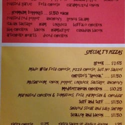 Christo's To Go - Christo's To Go - Menu page 2