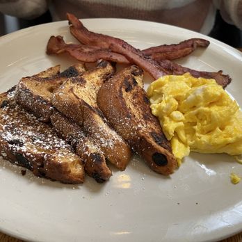 Old Monterey Cafe - Raisin cinnamon swirl French toast combo - Breakfast & Brunch Near Me - Monterey, California Old Monterey Cafe - Raisin cinnamon swirl French toast combo - Breakfast & Brunch Near Me - Monterey, California