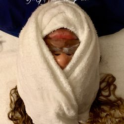 You Got the Look Spa - A nice, warm steam towel during a facial not only helps the skin but relaxes the client