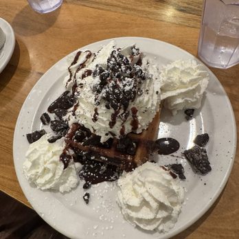 More Than Waffles - Tye's Oreo Cookies Belgian Waffle - Breakfast & Brunch Near Me - Encino, California More Than Waffles - Tye's Oreo Cookies Belgian Waffle - Breakfast & Brunch Near Me - Encino, California