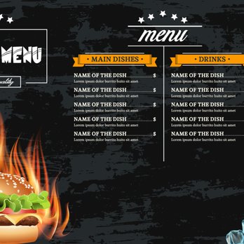Kameleon Graphix - Digital Menu's - Graphic Design Near Me