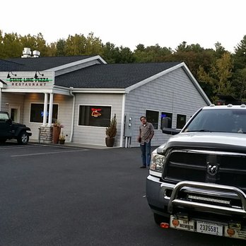 State Line Pizza - a truck parked in front of a restaurant - Pizza Near Me - Canaan, Connecticut