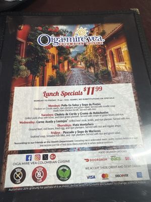 Oiga Mire Vea Colombian Cuisine and Latin NightClub by null