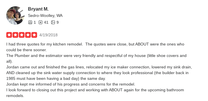 Slide of Brandons Family Plumbing & Backflow Services