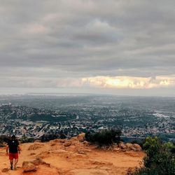 Cowles Mountain - Get it in! Wanna come?