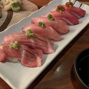 SushiCo - Chutoro or toro for two left. Then hamachi on right. - Sushi Bars Near Me - Newton, Massachusetts SushiCo - Chutoro or toro for two left. Then hamachi on right. - Sushi Bars Near Me - Newton, Massachusetts