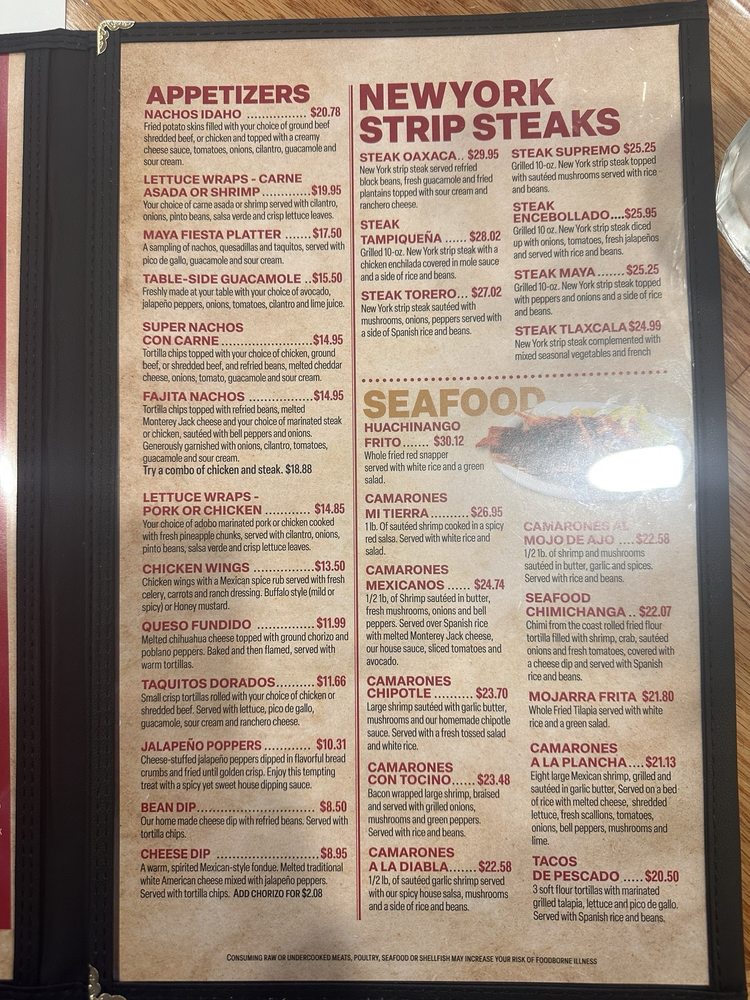Guerrero Maya Mexican Restaurant