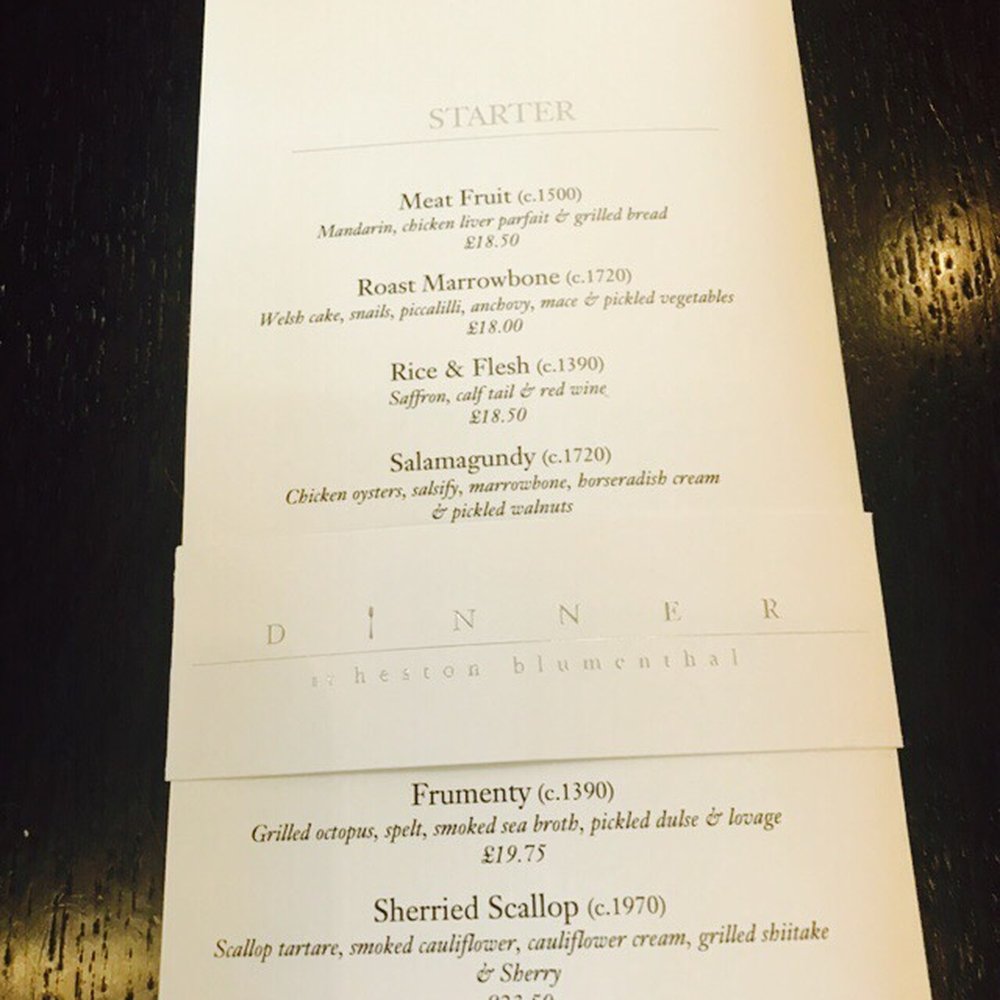 Dinner by Heston Blumenthal - British Near Me - London, XGL Dinner by Heston Blumenthal - British Near Me - London, XGL