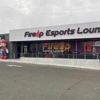 FireUp Esports Lounge - How the esports lounge looks from the outside - Eatertainment Near Me - Roseville, California