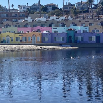 Zelda's - Painted houses overlooking the beach. - Bars Near Me - Capitola, California