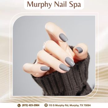 Murphy Nail Spa - Rocking these chic gray nails for a sleek and stylish look! A perfect neutral that adds a touch of sophistication to any outfit. - Nail Salons Near Me - Murphy, Texas Murphy Nail Spa - Rocking these chic gray nails for a sleek and stylish look! A perfect neutral that adds a touch of sophistication to any outfit. - Nail Salons Near Me - Murphy, Texas