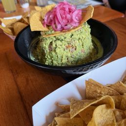 House made (table side) guacamole with some pretty great chips! House made (table side) guacamole with some pretty great chips!