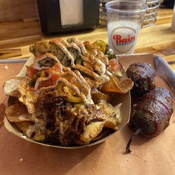 Bain Barbecue - Beef Nachos, Margarita & Twinkie - Barbeque Near Me - Memphis, Tennessee