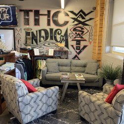 Fire Leaf Dispensary - Stockyards - waiting area at the Fire Leaf in the Stockyards