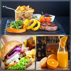 Nakamal Bar&Grill - Stek z antrykotu, burger wołowy 100% , świeżo wyciskany sok pomarańczowy.