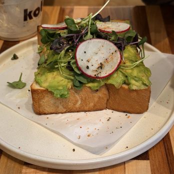 Koto Jelly Coffee - yuzu avocado toast - Coffee & Tea Near Me - Seattle, Washington Koto Jelly Coffee - yuzu avocado toast - Coffee & Tea Near Me - Seattle, Washington