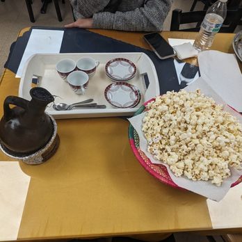 Lete's Injera and Cafe - Traditional coffee and popcorn (served after food) - Eritrean Near Me - Indianapolis, Indiana