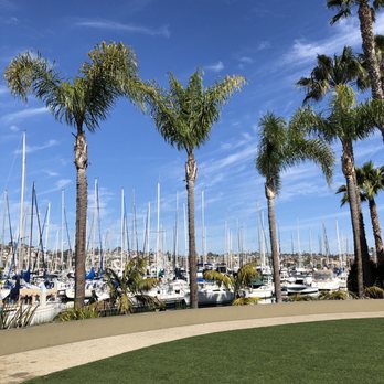 Humphreys Half Moon Inn - Concert area overlooking the marina - San Diego, CA
