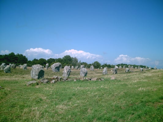 Alignements of Carnac by null