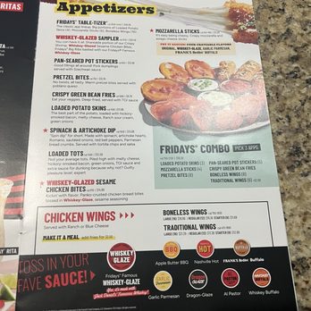 TGI Fridays White Marsh - Main Menu - American Near Me - Nottingham, Maryland