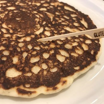 Skillets - Naples - The Strand - Gluten free pancakes: ($5.50 for one); came with my breakfast; so good and fluffy! - Breakfast & Brunch Near Me - Naples, Florida Skillets - Naples - The Strand - Gluten free pancakes: ($5.50 for one); came with my breakfast; so good and fluffy! - Breakfast & Brunch Near Me - Naples, Florida