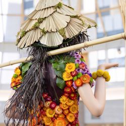 Reynolds Flowers - Today we are in Boston setting up @fleursdevilles Voyage Boston. We are honored to have been invited to participate in this show at the Prud