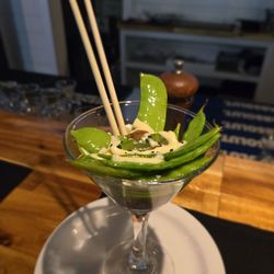 Sage Room - Snow pea martini
