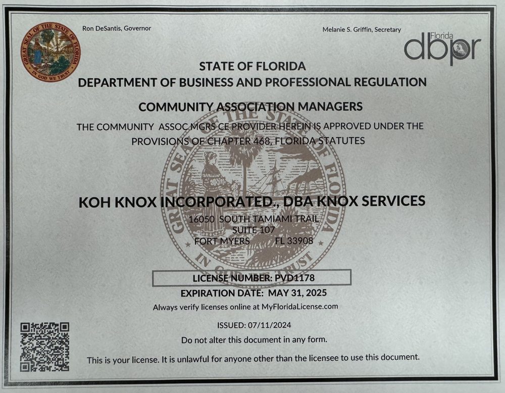 Slide of Knox Services