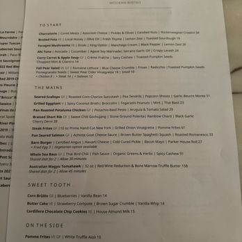 Small Barn - Food menu - New American Near Me - Temecula, California Small Barn - Food menu - New American Near Me - Temecula, California