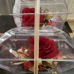 Corsage and boutonnière...fresh from the florist Corsage and boutonnière...fresh from the florist