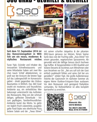 Menu photo 6 360° Gegrillt & Gechillt Wittlich, RP Menu photo 6 360° Gegrillt & Gechillt Wittlich, RP