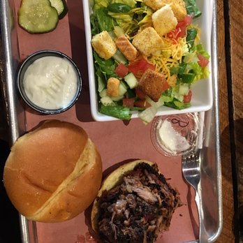 Brothers Restaurant - Brisket and side salad - Barbeque Near Me - Campbellsville, Kentucky