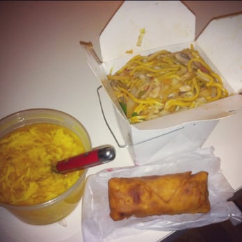 Golden House - Egg Drop Soup, Egg Roll, Combination Lo Mein at Golden House - Chinese Near Me - Bethesda, Maryland
