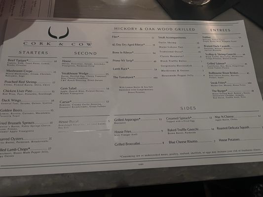 Menu photo 5 Cork & Cow Franklin, TN Menu photo 5 Cork & Cow Franklin, TN