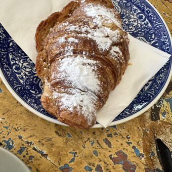 Roast & Co Cafe - Almond Croissant super flaky, creamy and perfect! - Sandwiches Near Me - Kew Gardens, New York