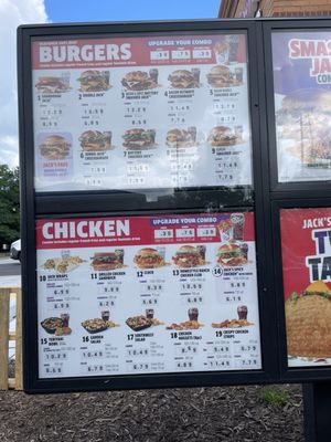 Menu photo 2 Jack in the box Countryside, IL