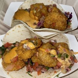 Shrimp tacos
