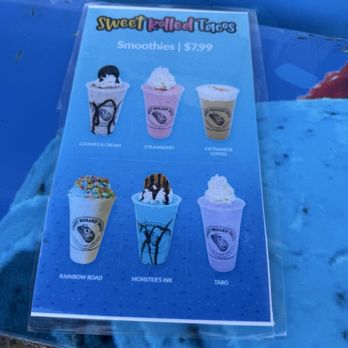 Sweet Rolled Tacos Florida - Menu - Ice Cream & Frozen Yogurt Near Me - Orlando, Florida Sweet Rolled Tacos Florida - Menu - Ice Cream & Frozen Yogurt Near Me - Orlando, Florida