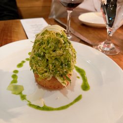 Harvest Wine Bar - Shaved Brussels Sprout Salad