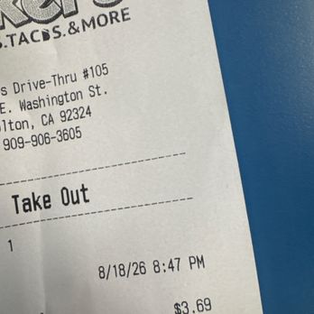 Baker's Drive-Thru - Burgers Near Me - Colton, California Baker's Drive-Thru - Burgers Near Me - Colton, California